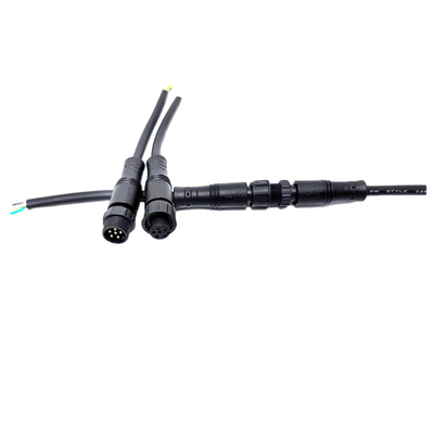 6 Pin M10 Waterproof Extension Cord 4 Ft Length Untuk E Bike Quick Coupling