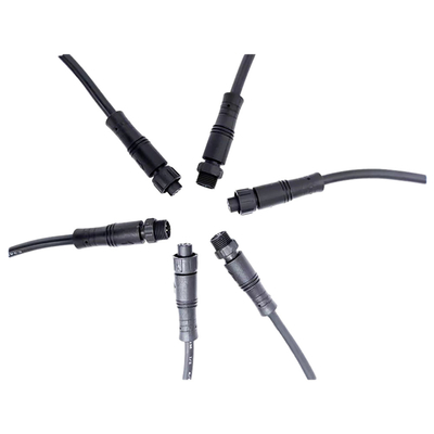 6 Pin M10 Waterproof Extension Cord 4 Ft Length Untuk E Bike Quick Coupling