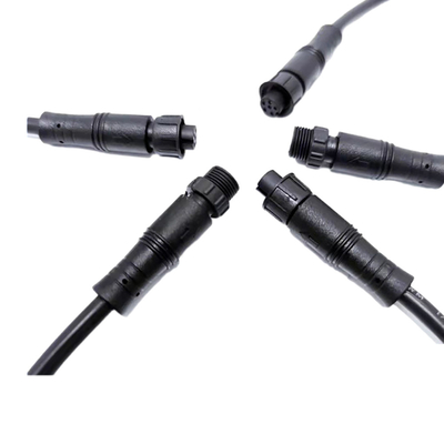 6 Pin M10 Waterproof Extension Cord 4 Ft Length Untuk E Bike Quick Coupling