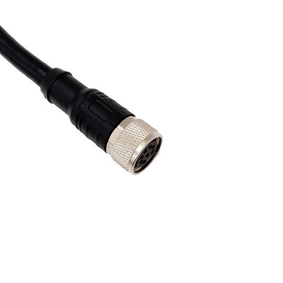 Shell Logam M5 M16 Rakitan Kabel Tahan Air Kelas Industri Penutup PVC Pria Ke Wanita
