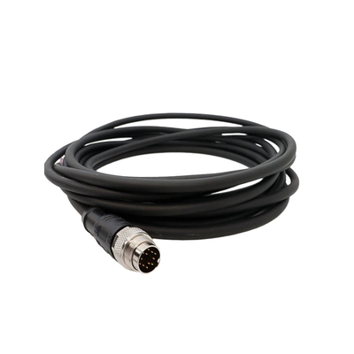 Shell Logam M5 M16 Rakitan Kabel Tahan Air Kelas Industri Penutup PVC Pria Ke Wanita