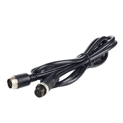 Perpanjangan Rakitan Kabel Tahan Air 2P Ke 10P Untuk Membalikkan Pemantauan Kendaraan Gambar