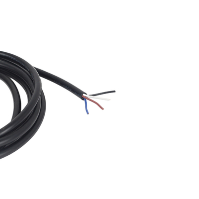 Rakitan Kabel Multi Core M12 Kustom Pria Sudut Kanan Untuk Sensor