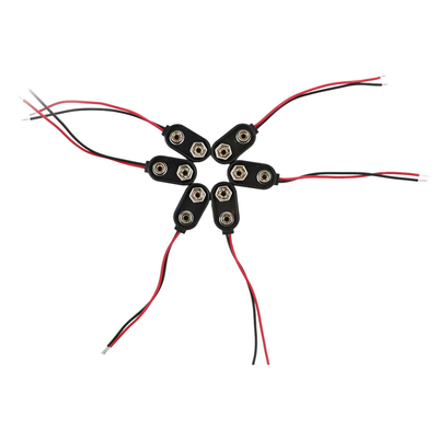 Rakitan Kawat Kabel 15cm 2 Pin, Kawat Konektor SH Memanfaatkan Jenis Klip Snap Baterai