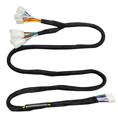 1M Panjang Hitam Jaket Otomotif Wire Harness Untuk Corolla Camry Reiling Car