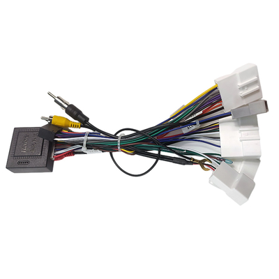 1,5 Meter RCA Wire Harness 3 Cabang Gps Terminal Warna Merah Untuk Kendaraan Nissan