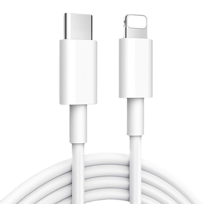OEM ODM PVC USB Pengisian Kabel Data 2.4A Untuk Pengisian Cepat Iphone