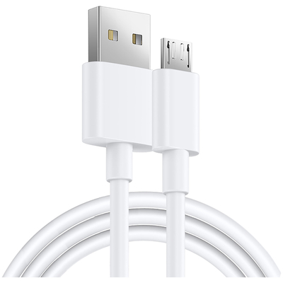 Penutup PVC Micro USB Charging Cable Cord 1M 2.4A Multifungsi