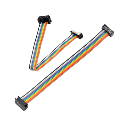 Rakitan Kabel Pita Pitch Multicolor 1,27 Mm Untuk Otomasi Industri