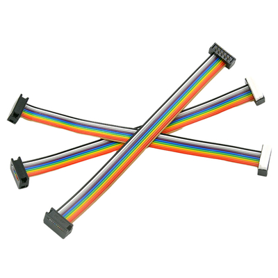 Rakitan Kabel Pita Pitch Multicolor 1,27 Mm Untuk Otomasi Industri