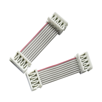 UL2651 Kabel Pita Datar 15cm Panjang 2.54mm 1.27mm Pitch Grey Color