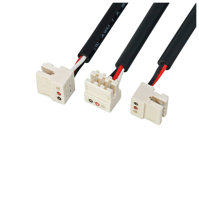 Rakitan Kabel IDC Panjang 30cm Dengan Konektor Daya Lumberg 3515 Warna Beige