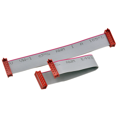 Rakitan Kabel IDC Pitch 1.27mm AMP 215083 Konektor Warna Merah Pencocokan Mikro 12P