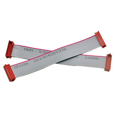 Rakitan Kabel IDC Pitch 1.27mm AMP 215083 Konektor Warna Merah Pencocokan Mikro 12P