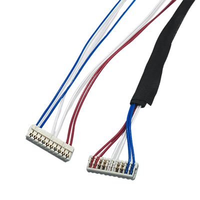 1.0mm Pitch IDC Wire Harness AWG30 Gauge Dengan Konektor JST SSR IDC