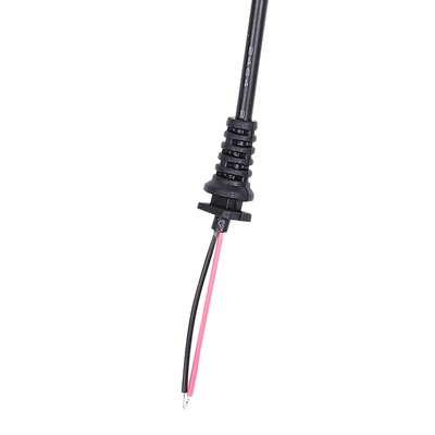 Rakitan Kabel Daya Pria Dan Wanita Dengan Strain Relief DC 5.5mm X 2.1mm Barrel Jack