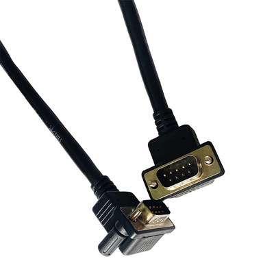 9 Pin 15 Pin 25 Pin RS232 Kabel Adaptor L Bentuk DB37 Cable Assembly
