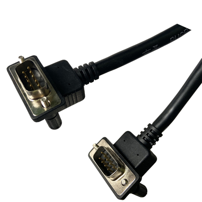 9 Pin 15 Pin 25 Pin RS232 Kabel Adaptor L Bentuk DB37 Cable Assembly