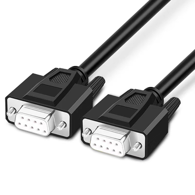 Male To Male Plug Kabel Serial Rs232 3ft Dengan DB9 DB15 DB25 D Sub Konektor