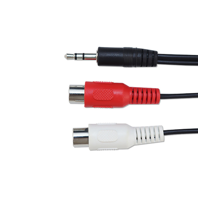 Kabel Audio Video 20m 3 RCA Ke 3 RCA Dengan Male Plug Adapter Audio Converter
