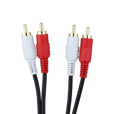 Kabel Audio Video 20m 3 RCA Ke 3 RCA Dengan Male Plug Adapter Audio Converter