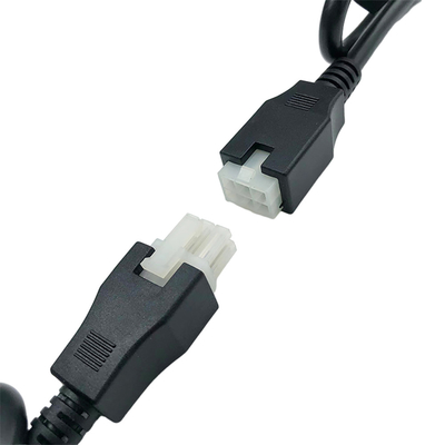 Rakitan Kabel Molex Mini Fit Kustom Dibentuk Dengan Konektor 4 Tiang 4.2mm