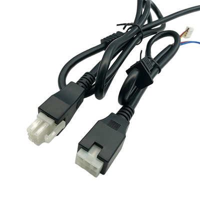 Rakitan Kabel Molex Mini Fit Kustom Dibentuk Dengan Konektor 4 Tiang 4.2mm