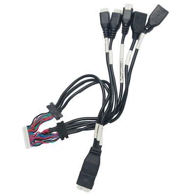 ATX Housing Overmolding Cable Assembly JST PH2.0 Wire Crimp Housing Ke USB2.0 Female