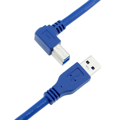 Kabel Printer USB 3.0 Kecepatan Tinggi 4Ft, Kabel USB Hard Disk Untuk Motherboard Komputer