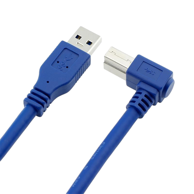 Kabel Printer USB 3.0 Kecepatan Tinggi 4Ft, Kabel USB Hard Disk Untuk Motherboard Komputer
