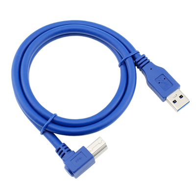 Kabel Printer USB 3.0 Kecepatan Tinggi 4Ft, Kabel USB Hard Disk Untuk Motherboard Komputer