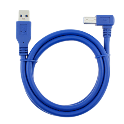 Kabel Printer USB 3.0 Kecepatan Tinggi 4Ft, Kabel USB Hard Disk Untuk Motherboard Komputer