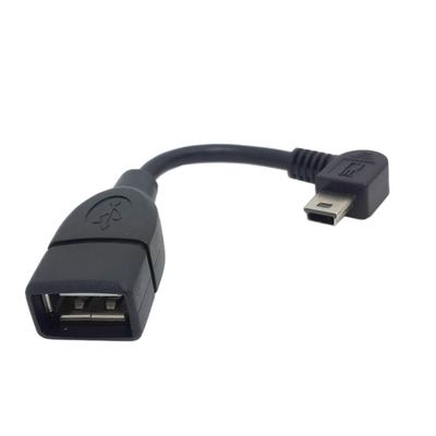 Kabel Data Pengisi Daya USB Mini OTG A Female Ke B Male Untuk Mobil MP3 MP4