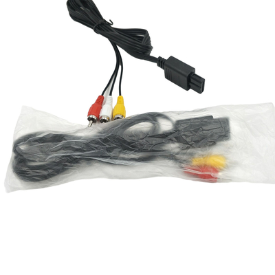Kabel Audio Video Gamecube 6 kaki, Kabel Komposit AV Untuk Nintendo 64 N64