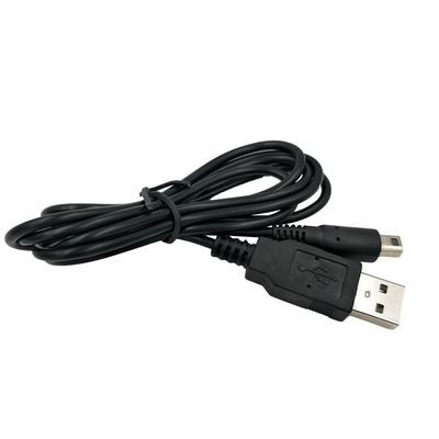 Kabel Pengontrol Gamecube Jalinan 2m Tipe C USB 2.0 Pria Ke 6pin Pria