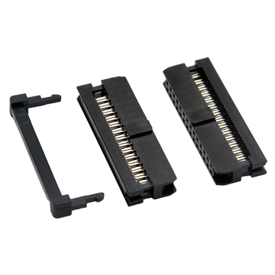 Konektor Kabel 14 Pin IDC Perempuan Warna Hitam Pitch 1.27mm 2.0mm