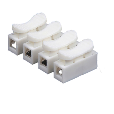 5 Pin CH2 Wire Connector Housing Terminal Dorong Self Locking Tanpa Sekrup Untuk Pencahayaan LED