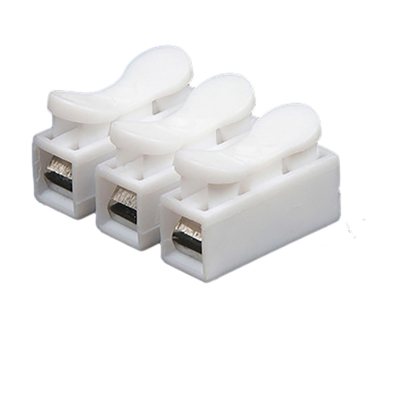 5 Pin CH2 Wire Connector Housing Terminal Dorong Self Locking Tanpa Sekrup Untuk Pencahayaan LED