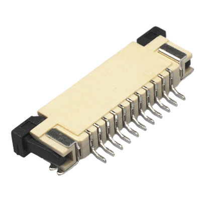 Konektor SMT ZIF DIP 40 Pin FFC Dengan Pitch 0,5mm 0,8mm 1,0mm