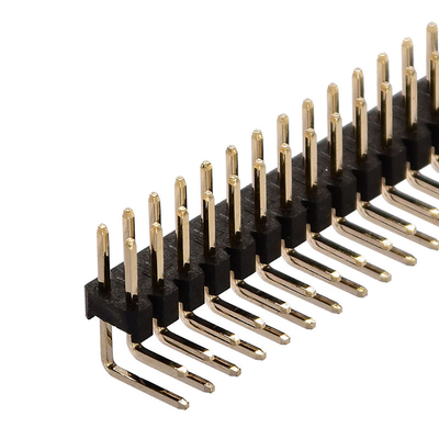 Konektor Papan Sirkuit Cetak Industri Dengan Header Pitch Pin 2.00mm 2.54mm