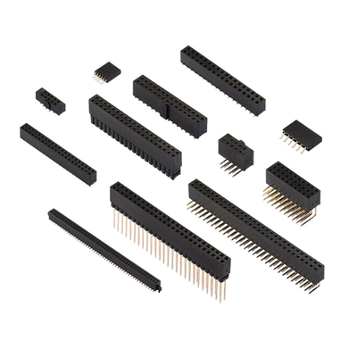 DIP Type Printed Circuit Board Connectors, 2.54mm Female Board To Board Connector