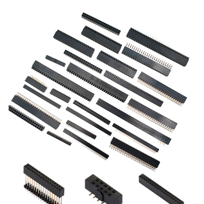 Konektor Papan Sirkuit Cetak Kustom, Papan PCB Soket SMD Ke Papan Header Wanita