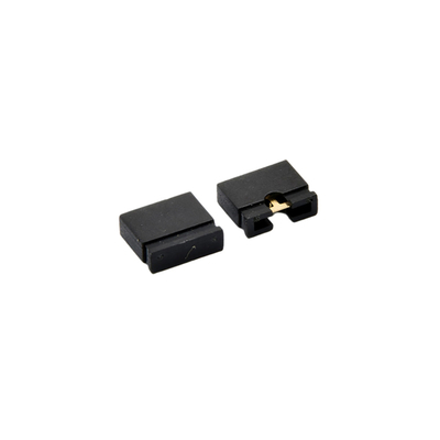 Konektor Jumper Mini yang Disetujui ROHS, Konektor 2 Pin Perempuan 2mm 2.54mm 3.96mm Pitch