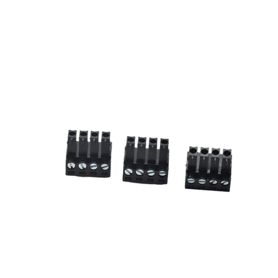 Warna Hitam 3.50mm Pitch Wanita Pria Wire Connector Housing Untuk Rumah