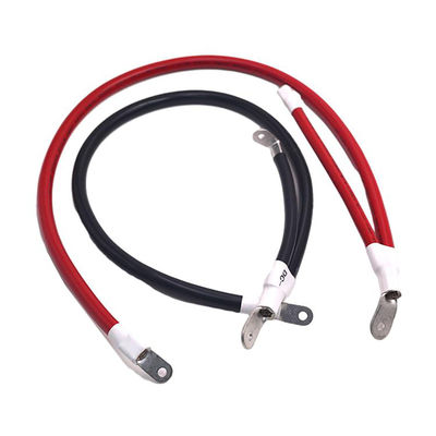 Flat Ring Terminal Custom Wire Harnesses Kit Universal Green Energy Cable System Bahan CCA