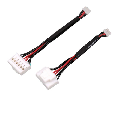 Panjang 30mm hingga 30M Custom Wire Harnesses 2.0mm Pitch 2 hingga 16Pin YH Connctor