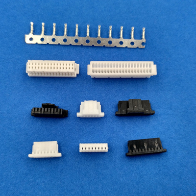 1.0mm Pitch PA66 Material Wire to Board Connector Untuk JST SH Connector Crimp Housing