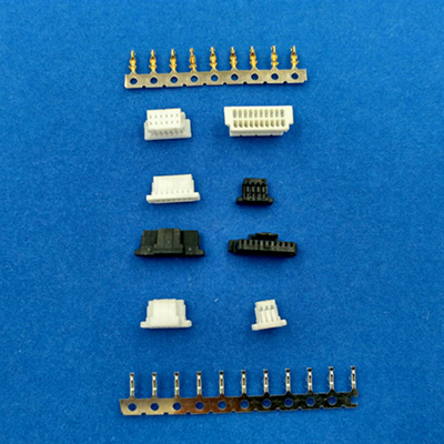1.0mm Pitch PA66 Material Wire to Board Connector Untuk JST SH Connector Crimp Housing