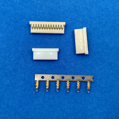 Female Socket Wire Connector Housing 1.25mm Pitch DF14 Connector Equivalent Home 40C hingga 85C