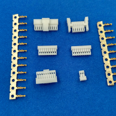 1.0mm CI16 Crimp Connector Dengan Kunci Atau Tidak Resistensi Isolasi Tinggi Centronics Connector